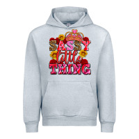 Heather Grey sassy little thing with crown Urban Hoodie - AdoDesignShop