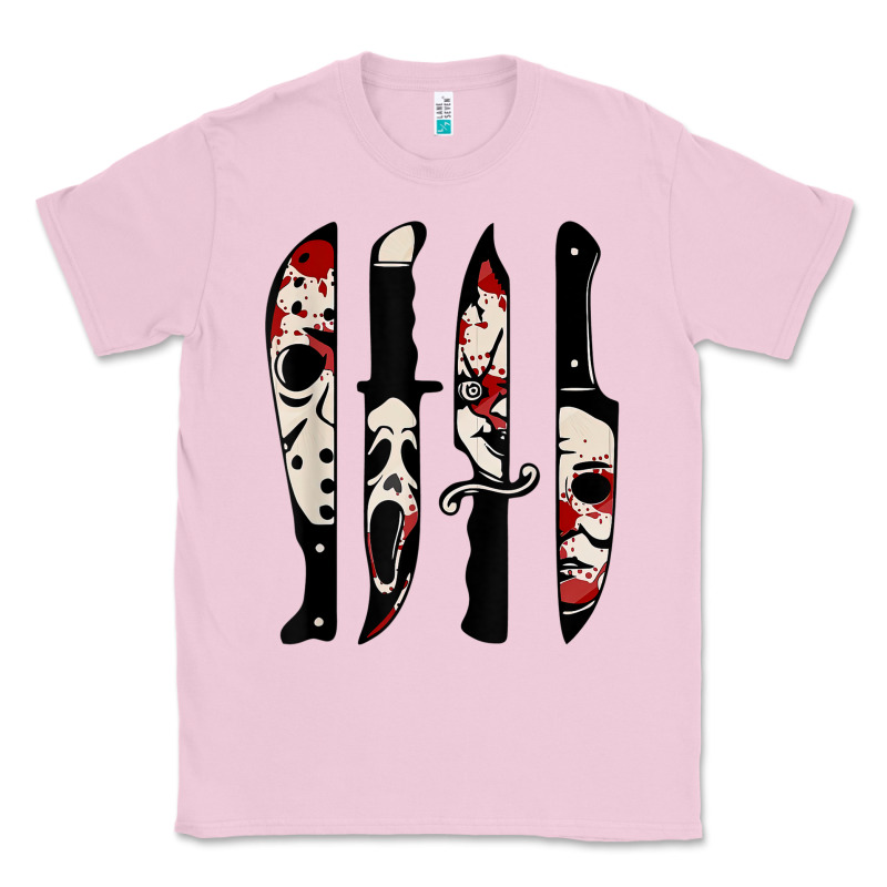 Knives Horror Movie Friday Halloween Horror Ghost Classic Tee by trangStudio | Teevron