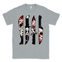 Heather Grey knives horror movie friday halloween horror ghost Classic Tee - trangStudio
