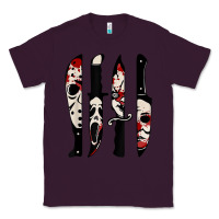 Plum knives horror movie friday halloween horror ghost Classic Tee - trangStudio