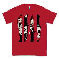 Red knives horror movie friday halloween horror ghost Classic Tee - trangStudio