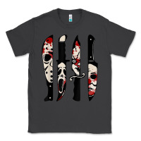 Smoke knives horror movie friday halloween horror ghost Classic Tee - trangStudio