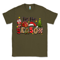 Army Green tis the season christmas Classic Tee - texasbilliewilder