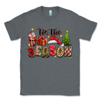 Charcoal Heather tis the season christmas Classic Tee - texasbilliewilder
