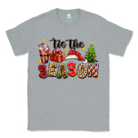 Heather Grey tis the season christmas Classic Tee - texasbilliewilder