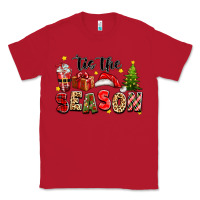 Red tis the season christmas Classic Tee - texasbilliewilder