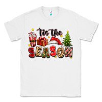 White tis the season christmas Classic Tee - texasbilliewilder