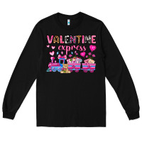 Black valentine express olivia Long Sleeve Tee - OliviaCreatesArt