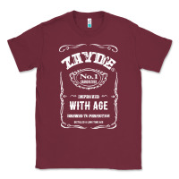 Burgundy Mens Vintage Zayde Hebrew Yiddish Grandfather Classic Tee - trangStudio