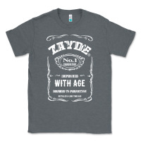 Charcoal Heather Mens Vintage Zayde Hebrew Yiddish Grandfather Classic Tee - trangStudio