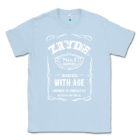 Dusty Blue Mens Vintage Zayde Hebrew Yiddish Grandfather Classic Tee - trangStudio