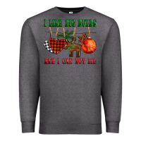 Charcoal Heather i like big bulbs and i can not lie Premium Sweatshirt - BarkalooDesign