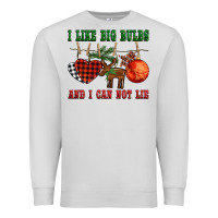 Dove Grey i like big bulbs and i can not lie Premium Sweatshirt - BarkalooDesign