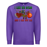 Purple i like big bulbs and i can not lie Premium Sweatshirt - BarkalooDesign
