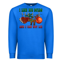 True Royal i like big bulbs and i can not lie Premium Sweatshirt - BarkalooDesign