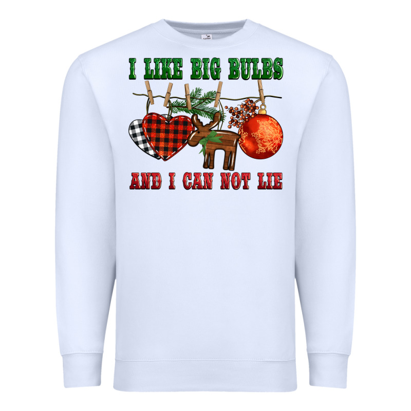 I Like Big Bulbs And I Can Not Lie Premium Sweatshirt by BarkalooDesign | Teevron