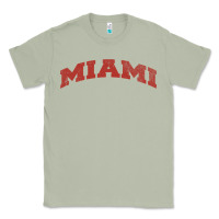 Matcha Miami Ohio Classic Athletic Sports Distressed Classic Tee - trangStudio