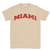 Mushroom Miami Ohio Classic Athletic Sports Distressed Classic Tee - trangStudio