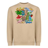 Mushroom summer time Heavyweight Sweatshirt - CowhideDigitalArt