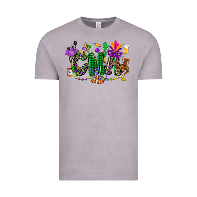 Cma Mardi Gras Cowgirl Vintage Tee by CowGirlArtShop | Teevron