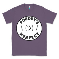 Lavender Pobody's Nerfect Retro Classic Funny Nobody's Perfect Classic Tee - trangStudio