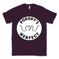Plum Pobody's Nerfect Retro Classic Funny Nobody's Perfect Classic Tee - trangStudio