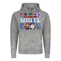 Cloud Rock Red white cool with gnomies 4th of july Vintage Hoodie - HowdyJamesFarm