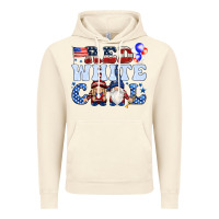 Vintage Artic Red white cool with gnomies 4th of july Vintage Hoodie - HowdyJamesFarm