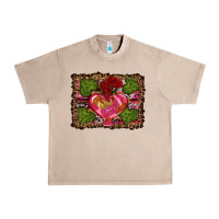 French Oak Western Background Valentine's Day Urban Heavy Tee - RanaPortraitStore