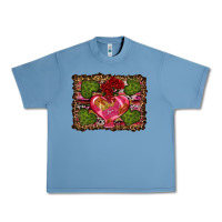 Pebble Blue Western Background Valentine's Day Urban Heavy Tee - RanaPortraitStore