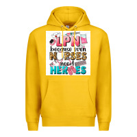 Lemon LPN because nurses need heroes Premium Hoodie - LillyAllenDesigns