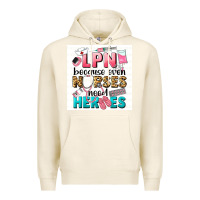 Tofu LPN because nurses need heroes Premium Hoodie - LillyAllenDesigns