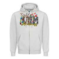 Dove Grey fight for autism awareness Zipper Hoodie - RacoonDesign