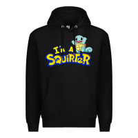 Black I'm A Squirter Funny Turtle Cute gift Premium Hoodie - trangStudio