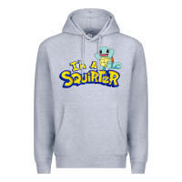 Heather Grey I'm A Squirter Funny Turtle Cute gift Premium Hoodie - trangStudio