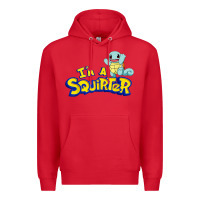 Red I'm A Squirter Funny Turtle Cute gift Premium Hoodie - trangStudio