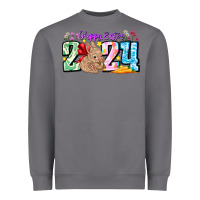 Storm Happy Easter 2024 Heavyweight Sweatshirt - CowhideDigitalArt