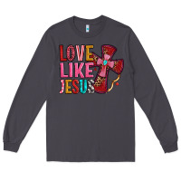 Smoke love like jesus Long Sleeve Tee - OliviaCreatesArt