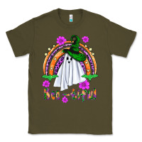 Army Green Boo-tiful ghost Classic Tee - NancyCooperArtShop