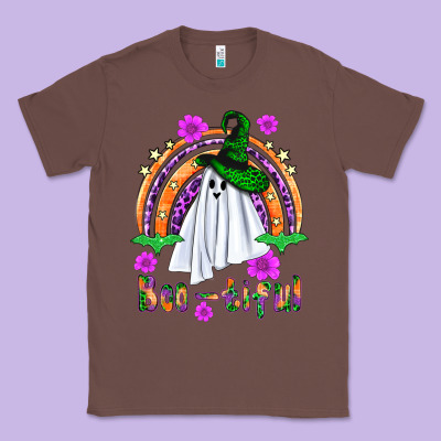 Boo-tiful Ghost Classic Tee Designed By Nancycooperartshop