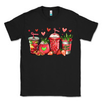 Black strawberry coffee cups Classic Tee - Jasminsmagicworld