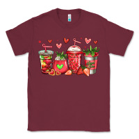 Burgundy strawberry coffee cups Classic Tee - Jasminsmagicworld