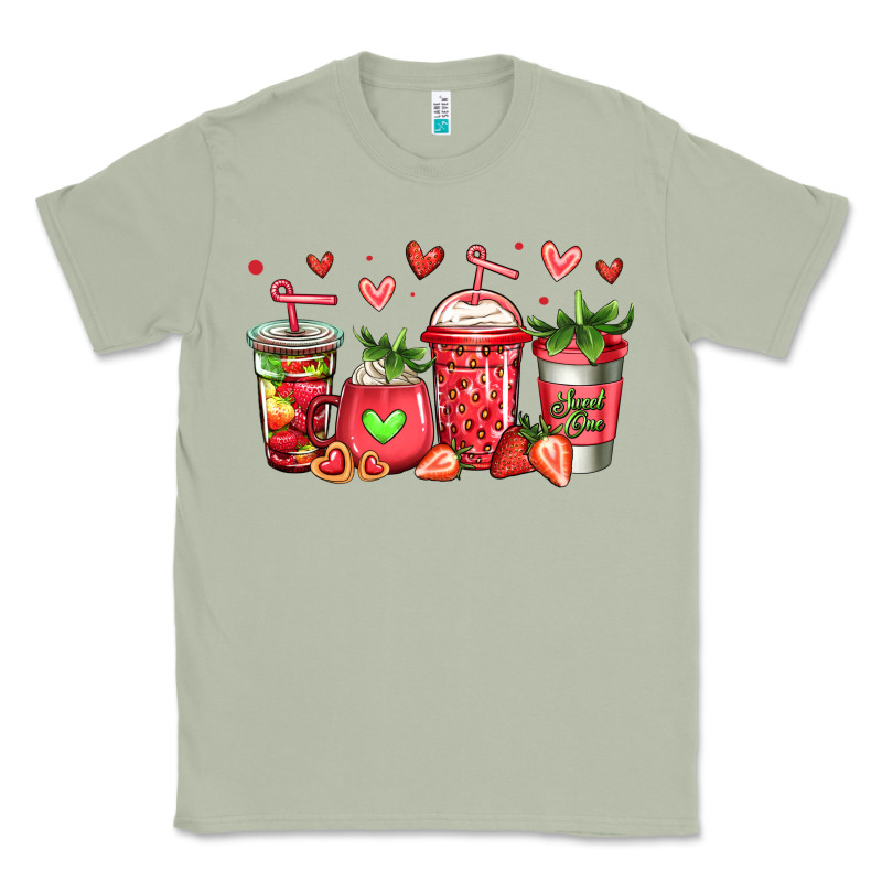 Strawberry Coffee Cups Classic Tee by Jasminsmagicworld | Teevron