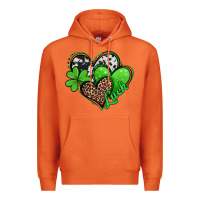 Carrot St. Patrick's Day hearts Premium Hoodie - Jasminsmagicworld