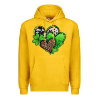 Lemon St. Patrick's Day hearts Premium Hoodie - Jasminsmagicworld