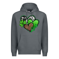 Rock St. Patrick's Day hearts Premium Hoodie - Jasminsmagicworld
