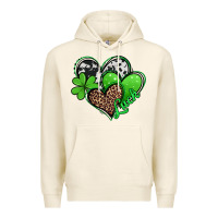 Tofu St. Patrick's Day hearts Premium Hoodie - Jasminsmagicworld