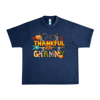 Navy one thankful grammy Urban Heavy Tee - CowGirlArtShop