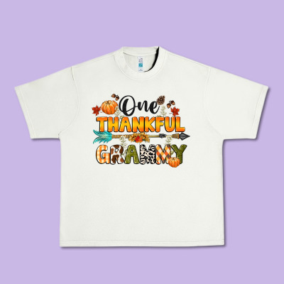One Thankful Grammy Urban Heavy Tee Designed By Cowgirlartshop