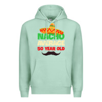 Seafoam Mens Nacho Average 50 Year Old Cinco de Mayo 50th Birthday Premium Hoodie - trangStudio